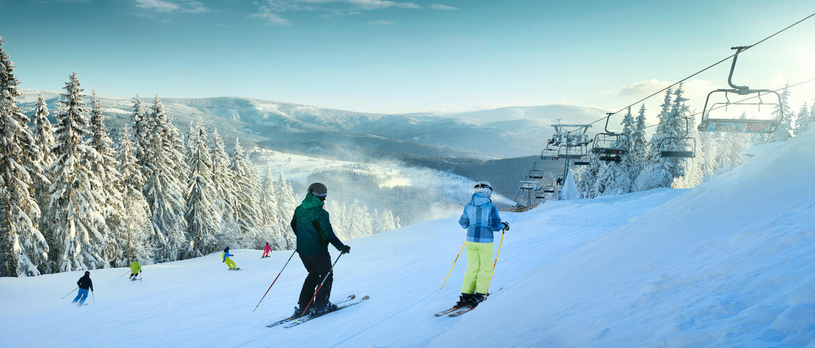 Skiareál Herlíkovice ve Vrchlabí