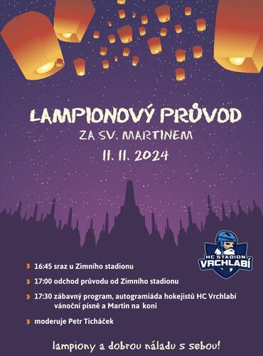 Lampionový průvod za sv. Martinem