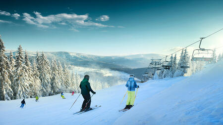 Ski resort Herlíkovice in Vrchlabí